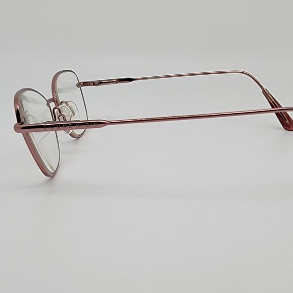 *SOLD*Anne Klein AK5073 780 Rose Gold Cat Eye Eyeglasses Frame w/ Case 50-16-135 - Picture 4 of 16